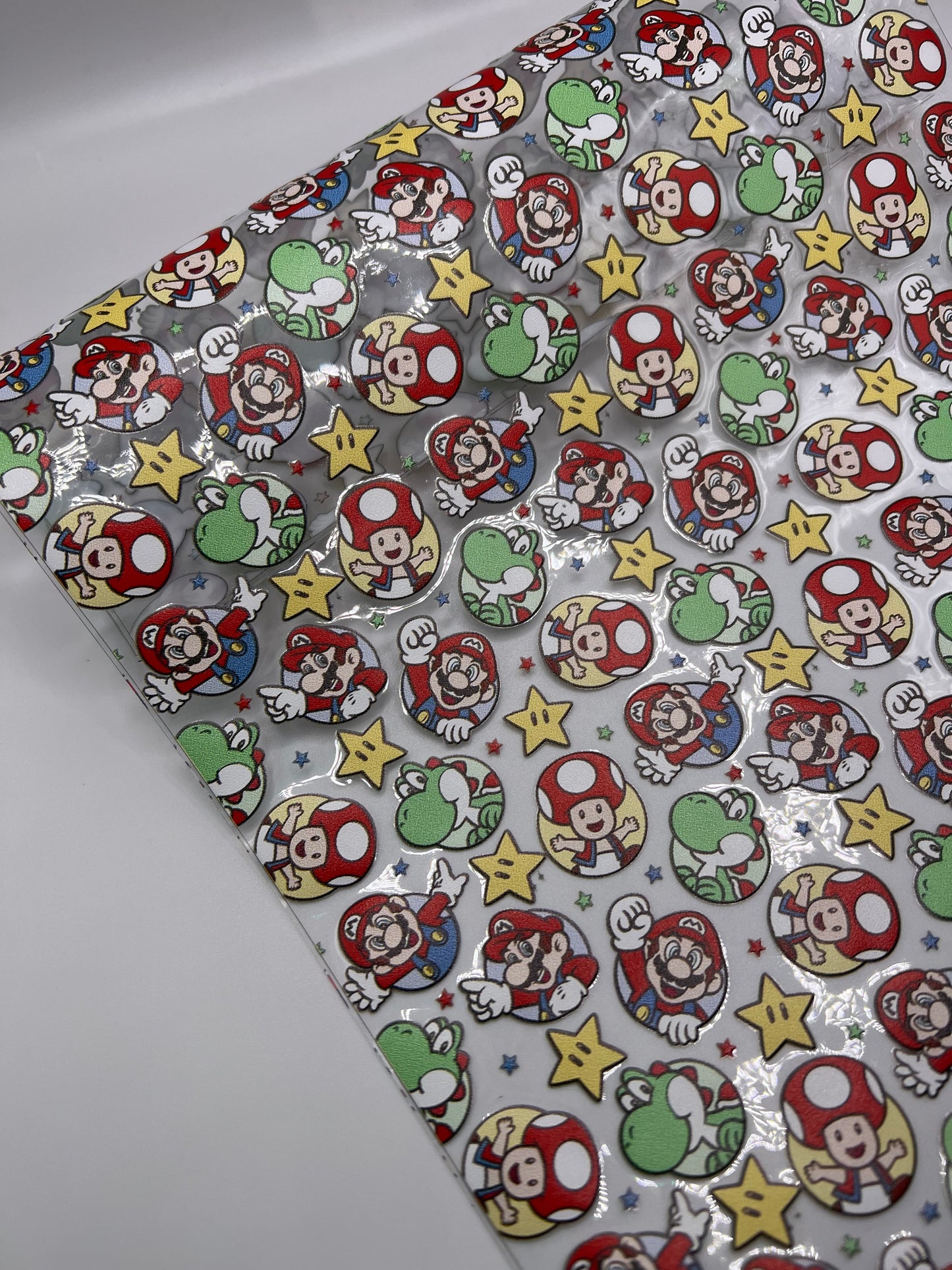 Vinyl Plástico Mario