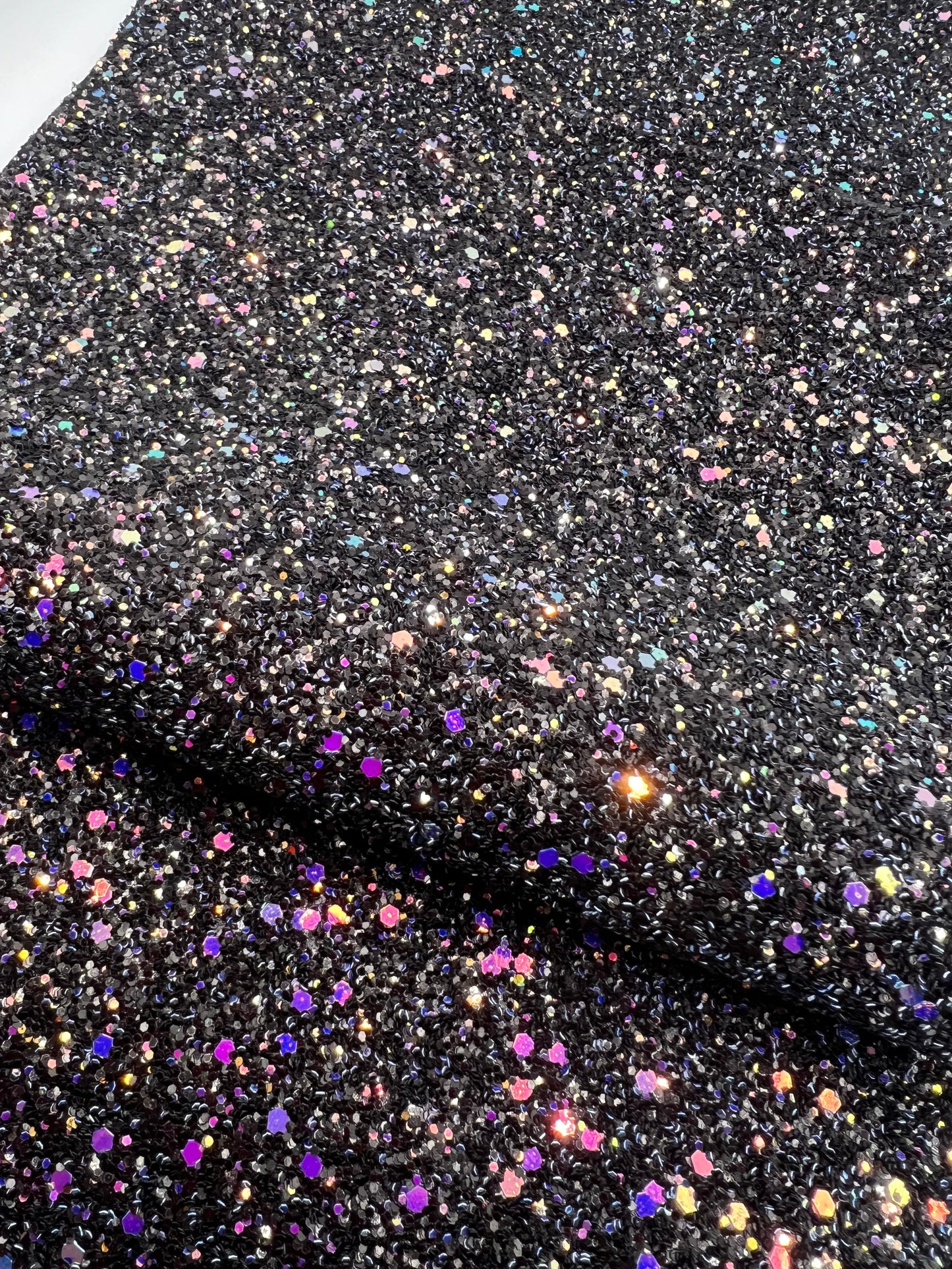 Vinyl Oscuro con destellos Tornasol