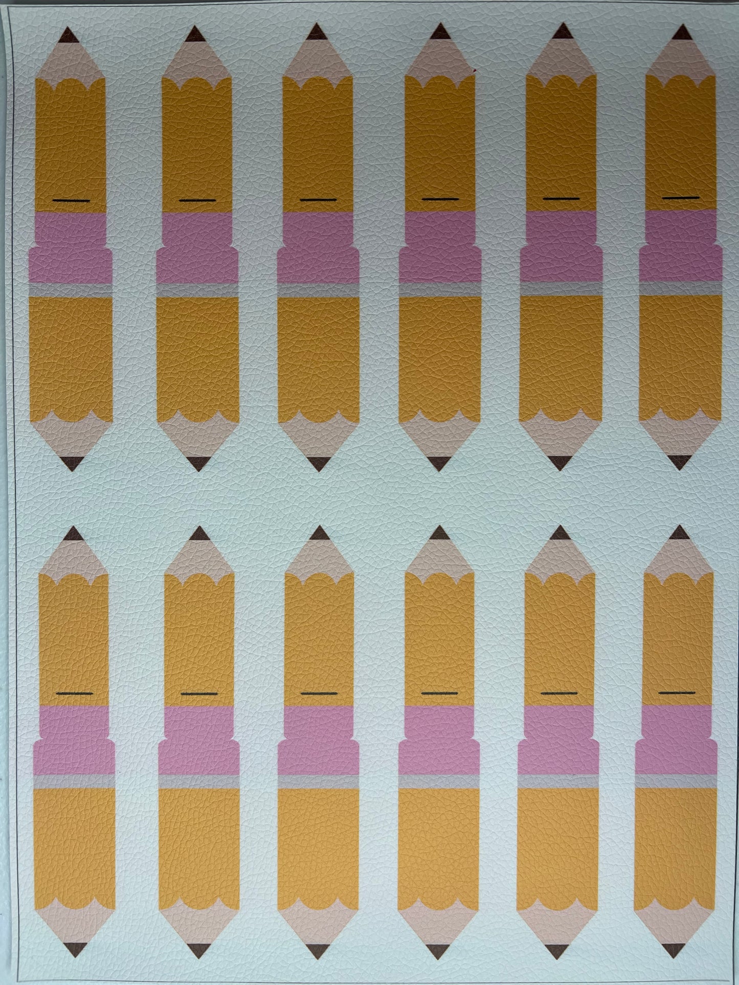 Vinyl Lápiz HairClips