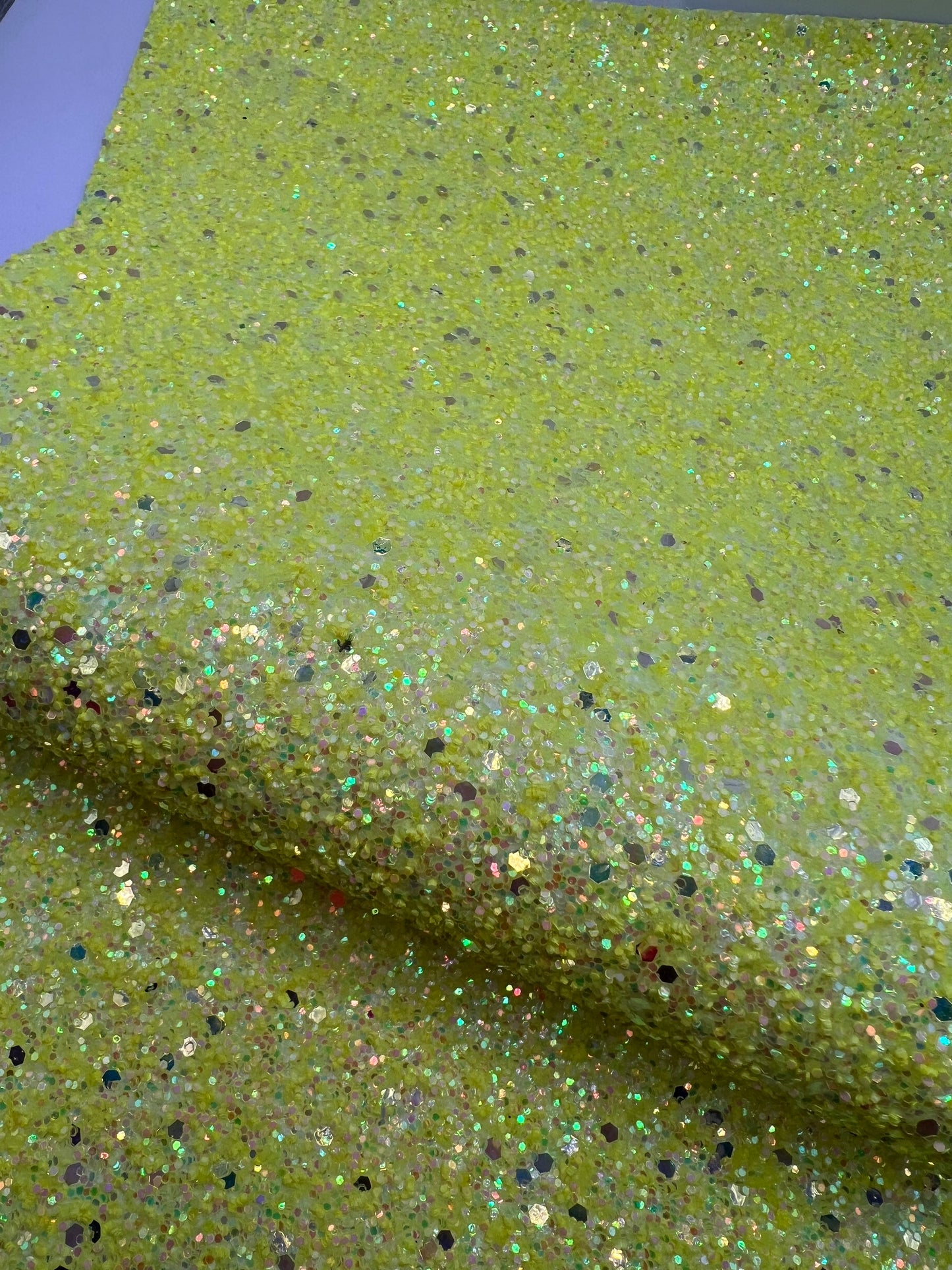 Vinyl Brillo Amarillo Neon