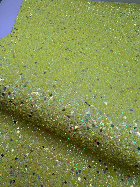 Vinyl Brillo Amarillo Neon