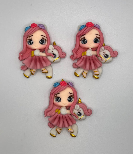 Clays Niñas Unicornio