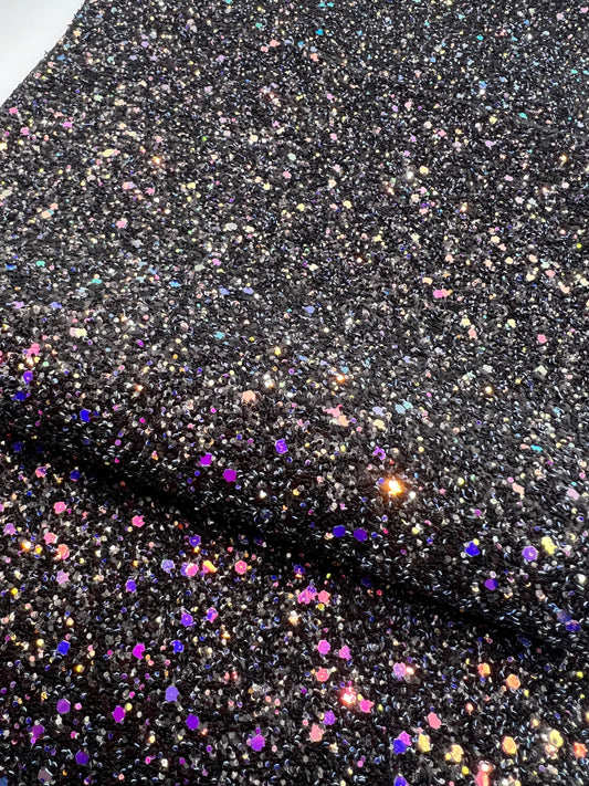 Vinyl Oscuro con destellos Tornasol