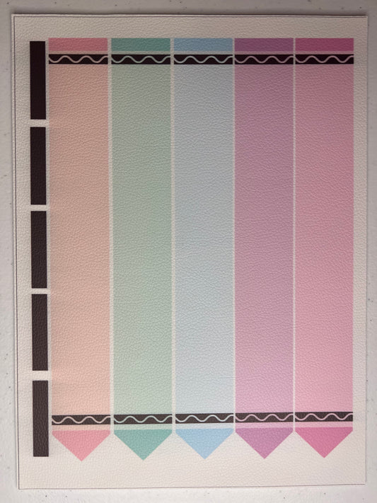 Vinyl Crayola Pasteles
